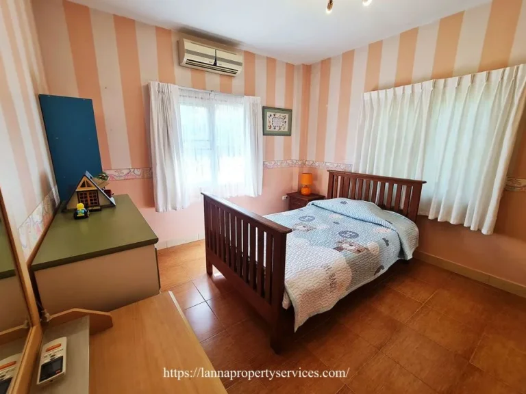 ให้เช่าบ้านในโครงการจัดสรร Furnished house for rent at Home In Park Hang dong Chiang Mai