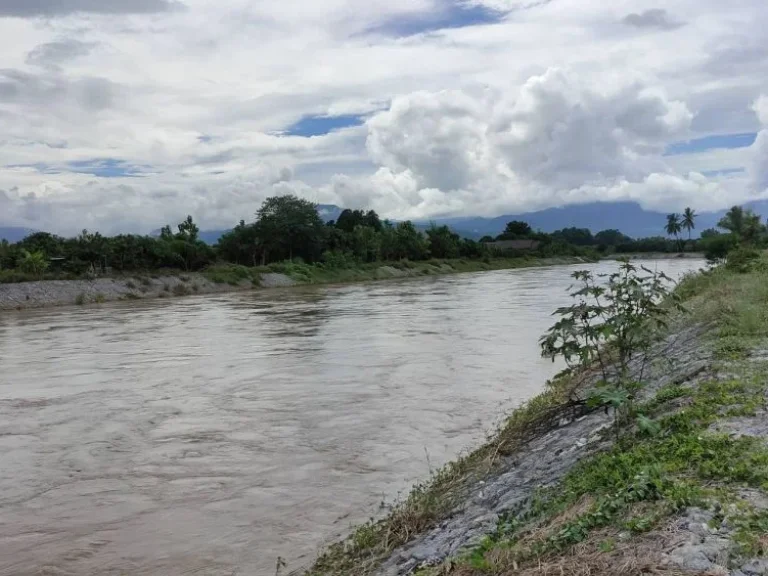 เจ้าของขายเอง ขายที่ดินติดแม่น้ำลี้ วิวดอยอินทนนท์ เหมาะทำบ้านพักตากอากาศ