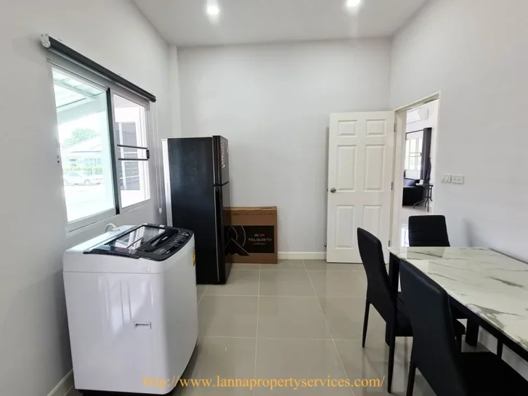 ให้เช่าบ้านใกล้กาดฝรั่ง Furnished house for rent 10-minute walks to SBS international school