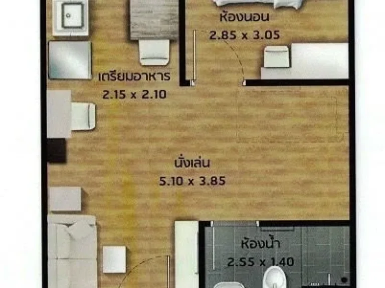 ขาย คอนโด เจ็น คอนโด รังสิต-คลอง 6 Gen Condo Rangsit-Klong 6 ติด ม ราชมงคล ธัญบุรี ถนนเลียบคลอง 6