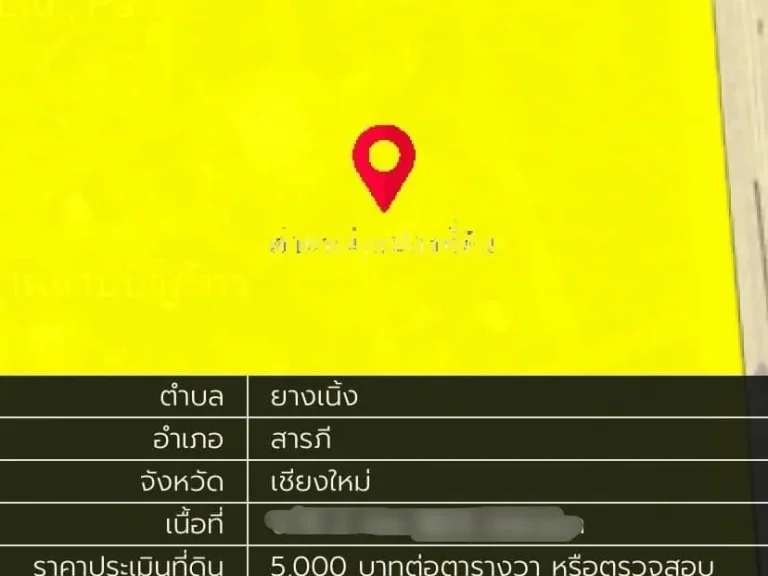 ขายด่วน บ้านพร้อมหอพักสร้างใหม่ 250 ตรว ผังสีเหลือง อสารภี จเชียงใหม่