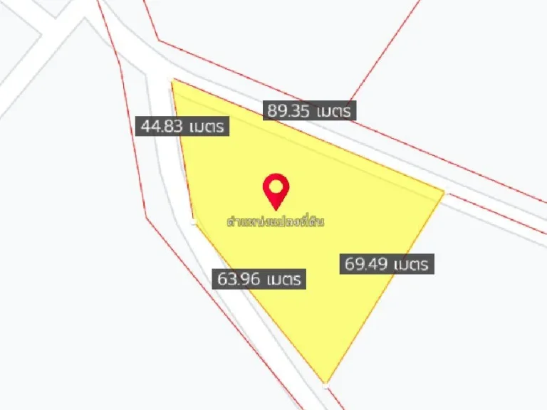 ขายที่ดินแปลงยาวติดนิคมเกตเวย์ 2 ไร่ สีม่วงลาย ติดถ 2 ด้าน ใกล้ถ331 - 7 กม จฉะเชิงเทรา