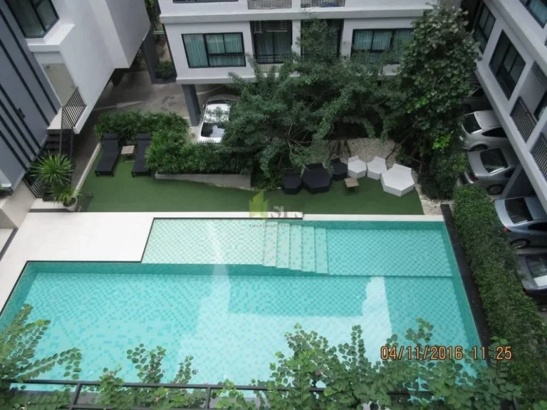 Condo Villa Lasalle สุขุมวิท 105 ใกล้ BTS แบริ่ง ห้องใหม่แบบ 1 ห้องนอน ชั้น7 ตะวันออก ตกแต่งครบ