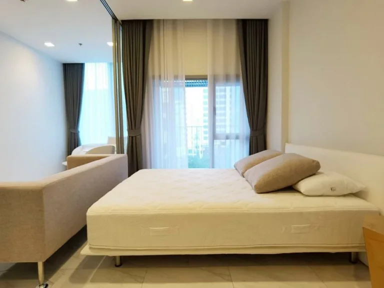 Condo Hyde Sukhumvit 11 ใกล้รถไฟฟ้า BTS สถานีนานา ขนาด 34 ตรม 1 ห้องนอน ชั้น4 วิวเมือง ตกแต่งครบ