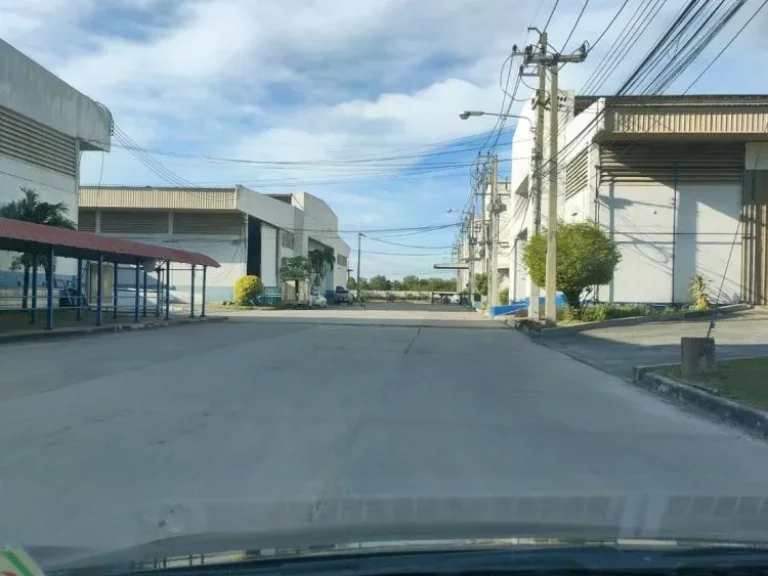 คลังสินค้าให้เช่าพื้นที่สีม่วง เขตพรีโซน ถนนบางนาตราด ฉะเชิงเทรา