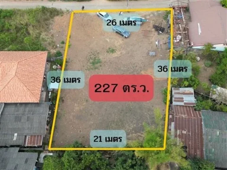 ขายที่ดินเชียงใหม่ ติดถนนใหญ่ ใกล้แหล่งชุมชน อแม่ริม ตสันโป่ง 227 ตรว