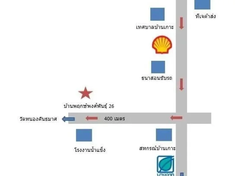 บ้านแฝดสไตร์บ้านเดี่ยวอุตดิตถ์ใกล้ตัวเมือง บ้านเกาะ-ซอยสหกรณ์