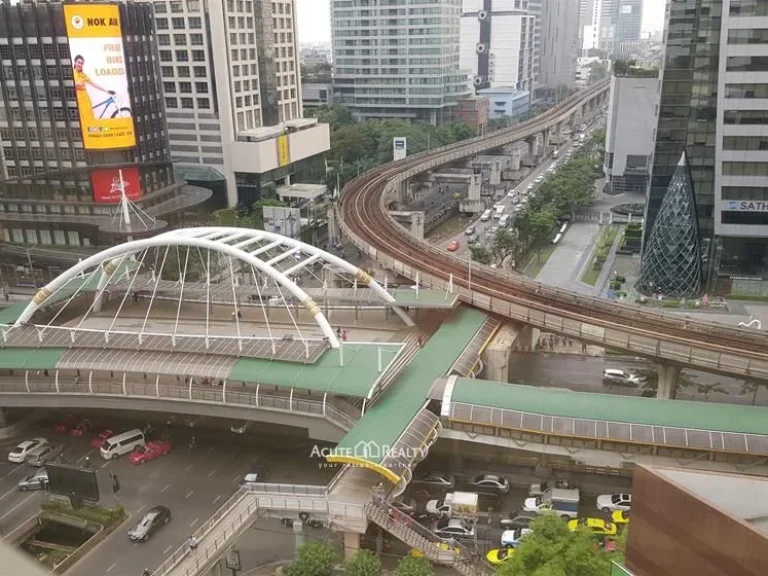 ขายและให้เช่าพื้นที่สำนักงาน ใจกลางสาทร อาคารมีทางเดินเชื่อมต่อ BTS amp BRT ขนาด 290-5000 ตรม