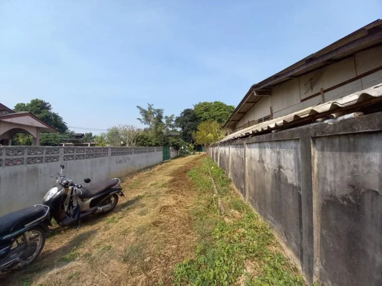 ขายที่ดินห่างถนนเลียบรถไฟเพียง 40 เมตรสารภีโฉนดพร้อมโอน