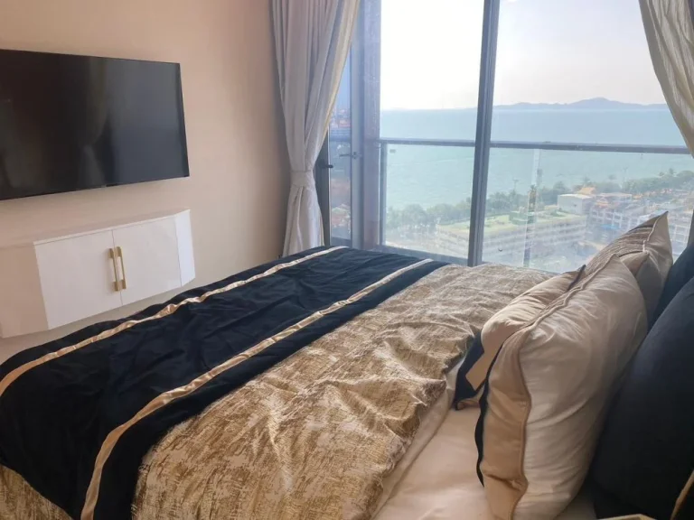 ขาย คอนโด โคปาคาบาน่าบีชจอมเทียน - พัทยา For sale Copacabana studio room hight floor Foriegner name Fully furnished Condo Copacabana Beach Jomtien