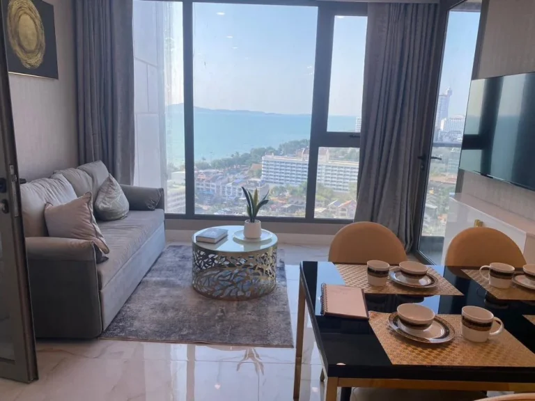 ขาย คอนโด โคปาคาบาน่าบีชจอมเทียน - พัทยา For sale Copacabana studio room hight floor Foriegner name Fully furnished Condo Copacabana Beach Jomtien