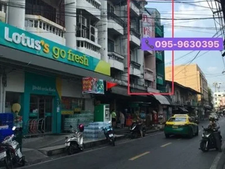 ขายตึกแถว 5 ชั้น 21 ตรว ห่างสถานี MRT-เพชรเกษม48 เพียง 200 เมตร มีชี้นดาดฟ้า ต่อเติมหลังคา