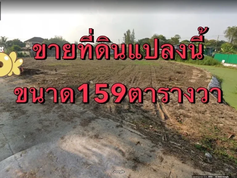 ขายที่ดิน159ตารางวา ซอยนิมิตรใหม่40 ที่ดินทำเลดี เหมาะสร้างบ้าน