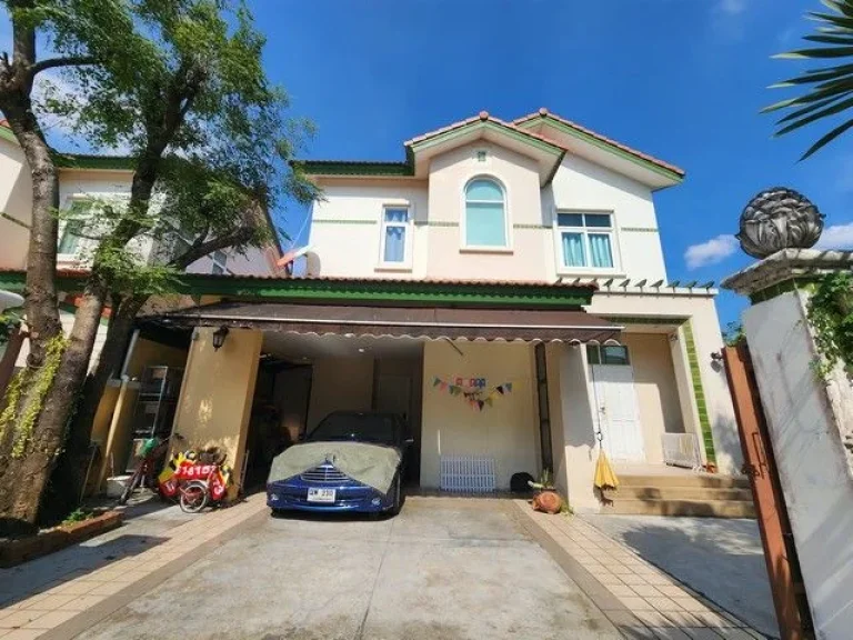 ขายด่วน บ้าน รสา สแปนิช คอร์ทยาร์ด ขนาด 57 SQWA 0 NGAN 0 Rai 3Bedroom ใกล้ เซ็นทรัลพลาซ่า รามอินทรา G O O D