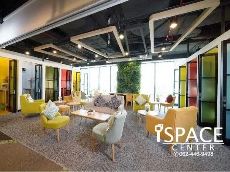 ให้เช่า Serviced Office เซอร์วิส ออฟฟิศ ติด MRTพระราม9 หิ้วโน๊ตบุ๊คเข้าทำงานได้ทันที ตกแต่งเรียบร้อย