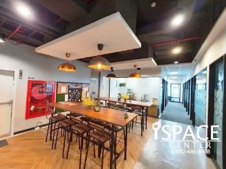 ให้เช่า Serviced Office เซอร์วิส ออฟฟิศ ติด MRTพระราม9 หิ้วโน๊ตบุ๊คเข้าทำงานได้ทันที ตกแต่งเรียบร้อย