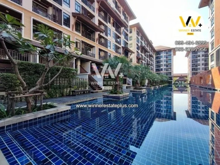 Condo Baan Navatara Kaset  Nawamin บ้านนวธารา เกษตร - นวมินทร์ กรุงเทพ 50 ตรม ห้องมุม เหนือใต้