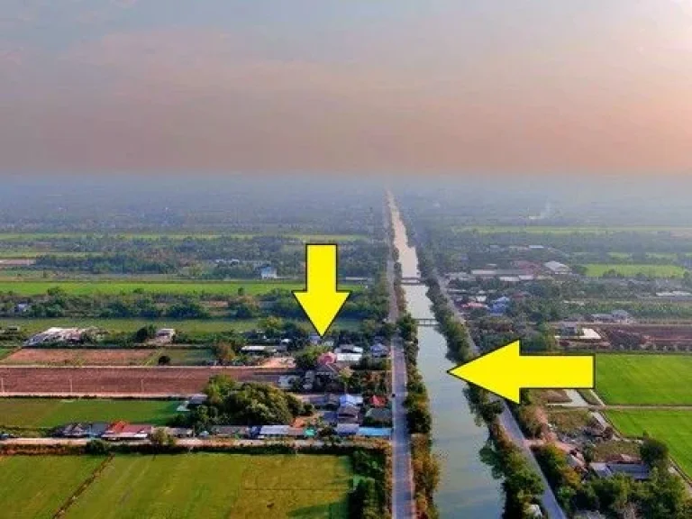 ายที่ดินพร้อมบ้านติดถนนลาดยางเรียบ คลอง 12 หนองเสือ 5 ไร่