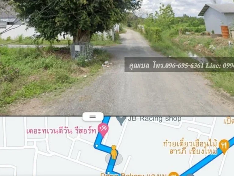 ขายที่ดินเปล่า อำเภอสารภี จังหวัดเชียงใหม่ แปลงนา แปลงสวย 448