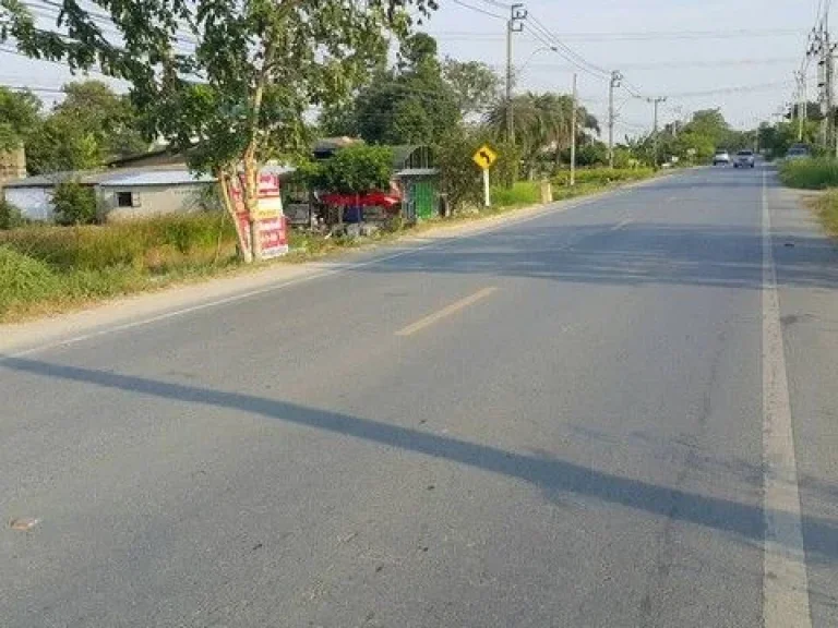 ที่ดินสวยทำเลพร้อมพัฒนาถนนบ้านกล้วย-ไทรน้อย นนทบุรี