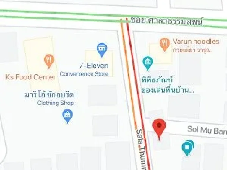 ขายบ้านเดี่ยว บ้านใหม่ หมู่บ้านพระปิ่น 2 ถนนศาลาธรรมสพน์