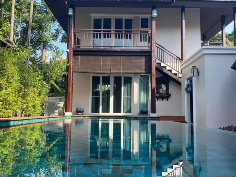 บ้าน พร้อมสระว่ายน้ำ pool villa ขนาด 426 ตรว