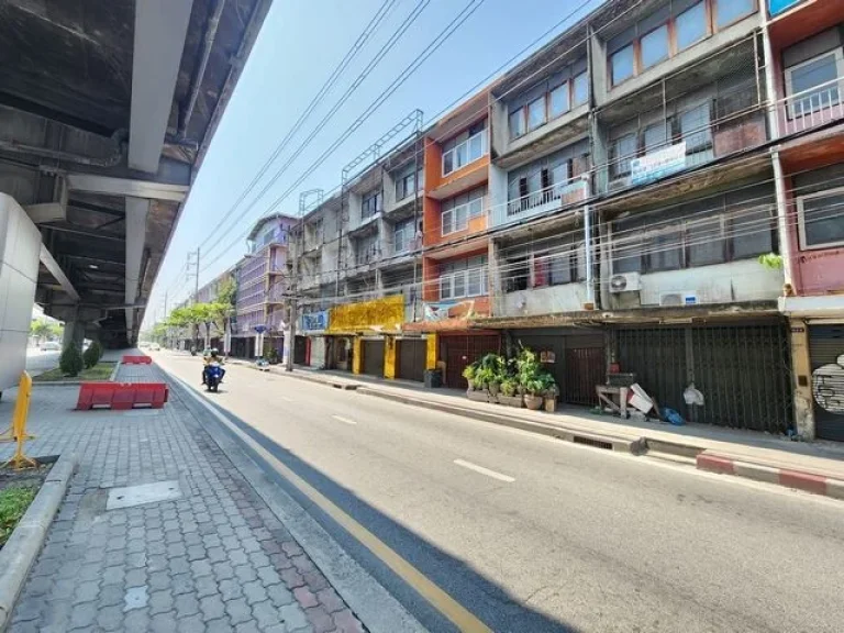 ขายอาคารพาณิชย์ 4 ชั้น ติดถนนวงศ์สว่าง ใกล้ MRT วงศ์สว่าง