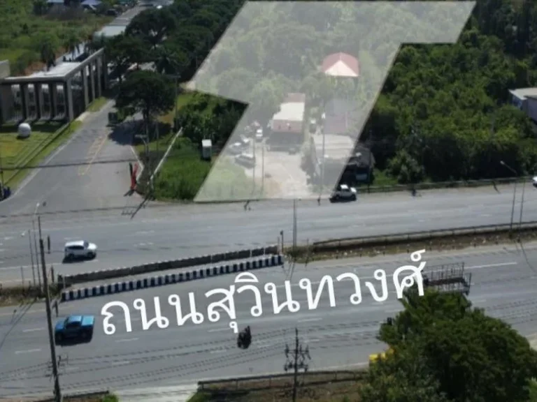 ขายที่ดิน 6ไร่เศษ ติดถนนสุวินทวงศ์ 20 นาทีจากกรุงเทพฯ