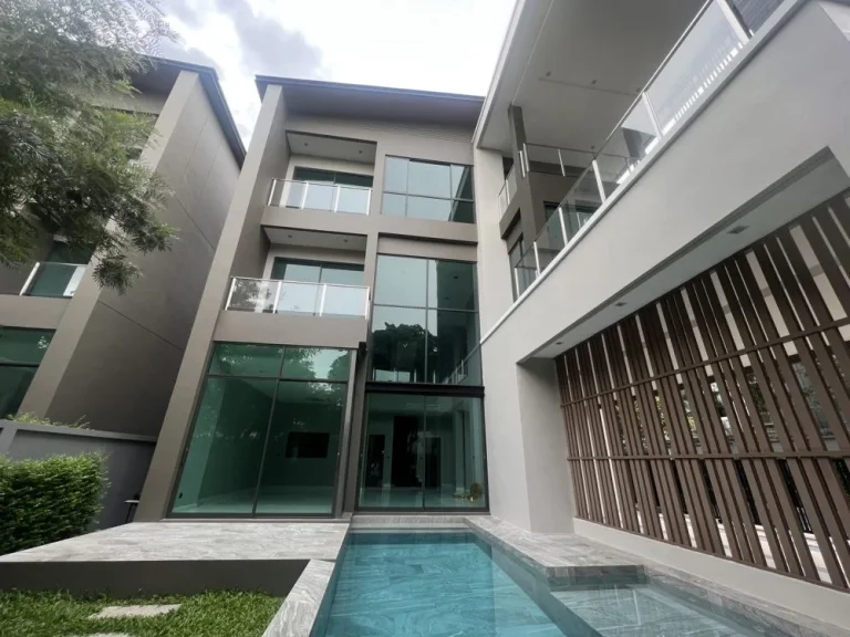 The Gentry Vibhavadi บ้านใหม่ยังไม่เคยเข้าอยู่ Private Pool