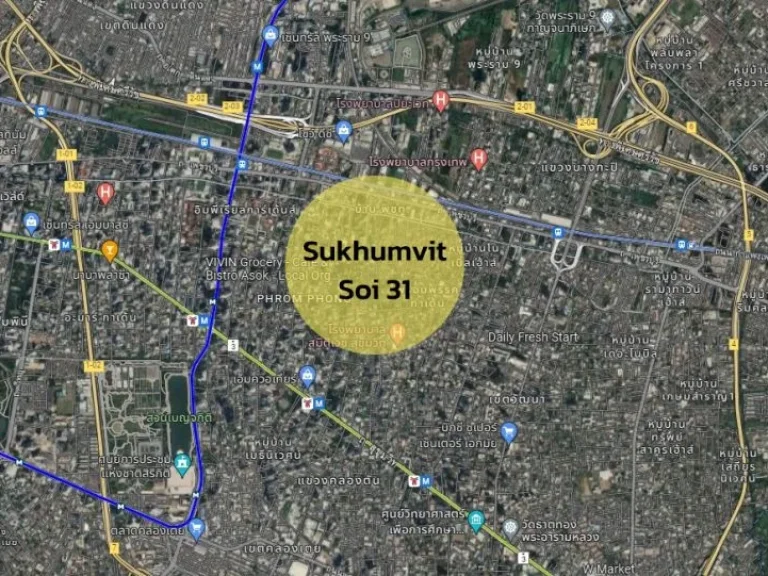 ขายที่ดินย่านสุขุมวิท ซอย 31 ราคาดี แปลงเด็ด ใกล้สถานีรถไฟฟ้า