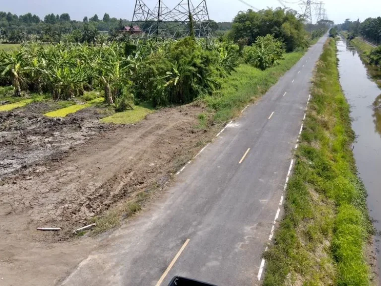 ขายที่ดินเงินผ่อน ขนาด 100 ตรว ใกล้กรุงเทพ คลอง 10 หนองเสือ