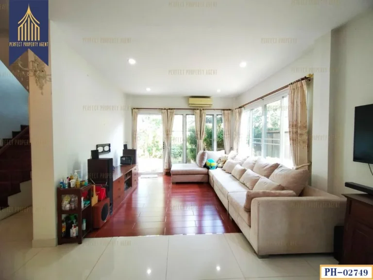 บ้านเดี่ยว Prime Nature Villa บรรยากาศรีสอร์ท หลังมุม