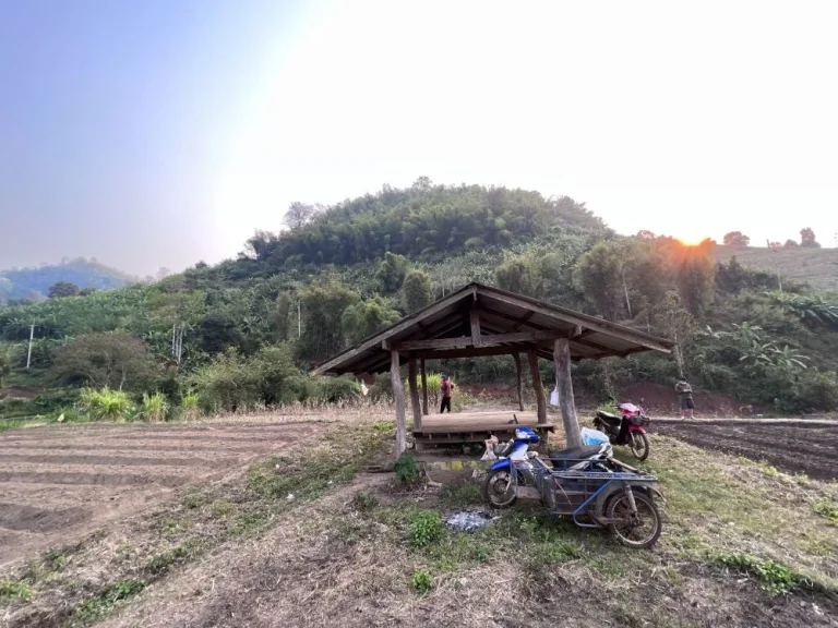 ขายที่ดิน ติดน้ำ บ้านป้อก สะเมิงเหนือ ลำธาร มีโขดหิน