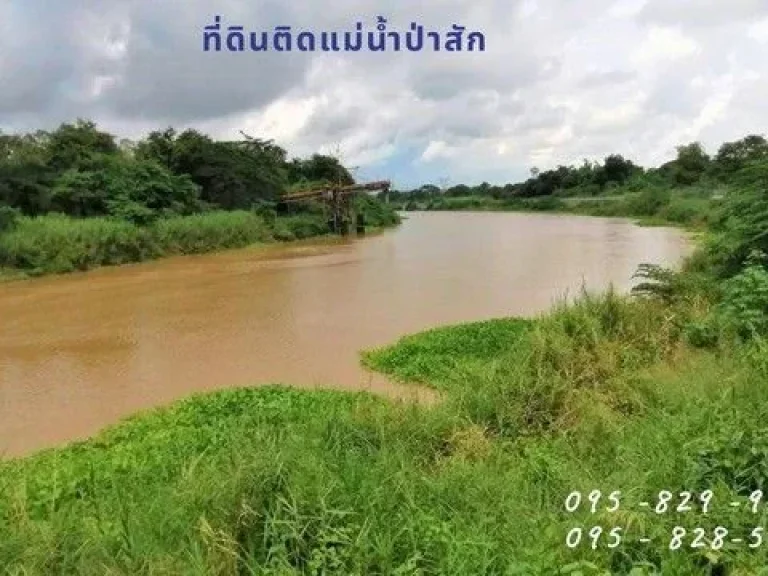 ขายที่ดินถมแล้ว 1-2-78 ไร่ วิวติดแม่น้ำป่าสัก วิวสวย