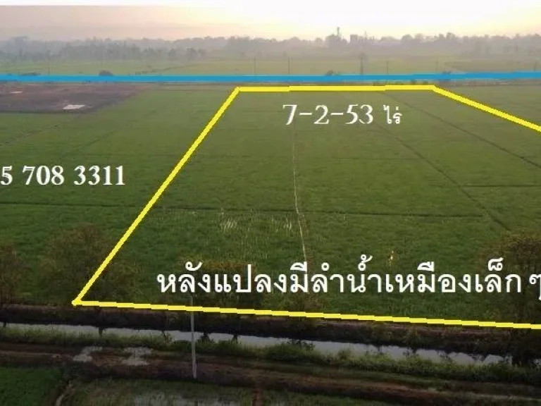 ขายที่ดิน ที่นา ติดถนน มีไฟฟ้า เวียงป่าเป้า แม่ขะจาน เชียงราย