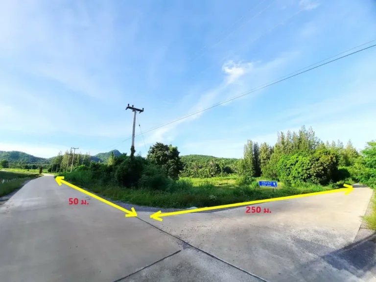 ขายที่ดินหัวหิน 11 ไร่ วิวเขา ตทับใต้ อหัวหิน