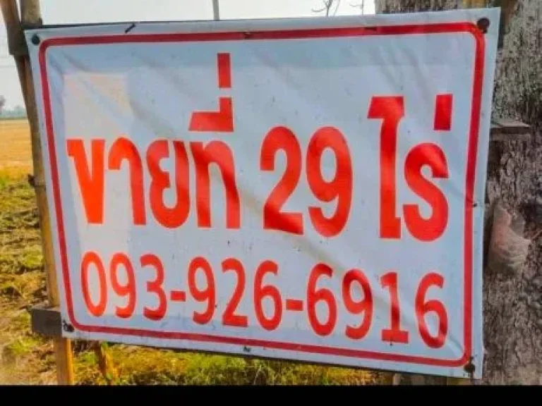 ขายที่ดิน 29 ไร่ ขาย ที่ดิน 29 ไร่ งานกว่าๆ ไร่ละ 2 ล้าน