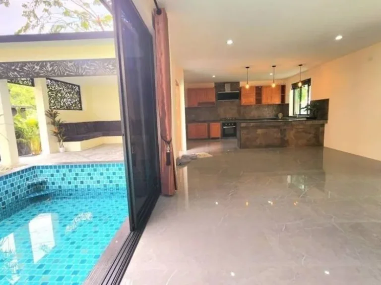 ขายบ้านใหม่ POOL VILLA สระว่ายน้ำส่วนตัวในหมู่บ้าน