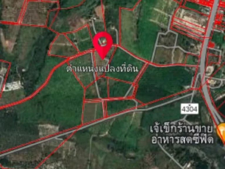 ขายที่ดิน 10ไร่ 2414ตรว ใกล้สะพานสารสิน จพังงา ตโคกกลอย