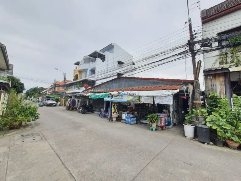 บ้านเดี่ยวชั้นเดียว ถนนสามัคคี34 ตท่าทราย อเมืองนนทบุรี