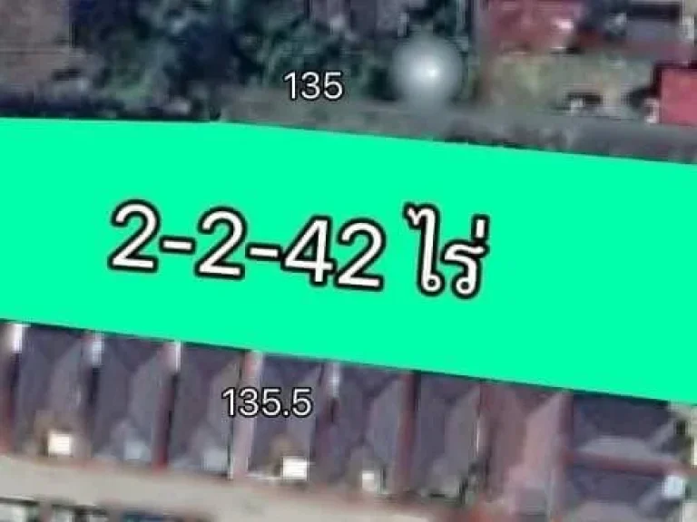 ขายที่ดินเปล่า 2-2-42 ไร่ ใกล้มหาวิทยาลัยแม่โจ้ เชียงใหม่