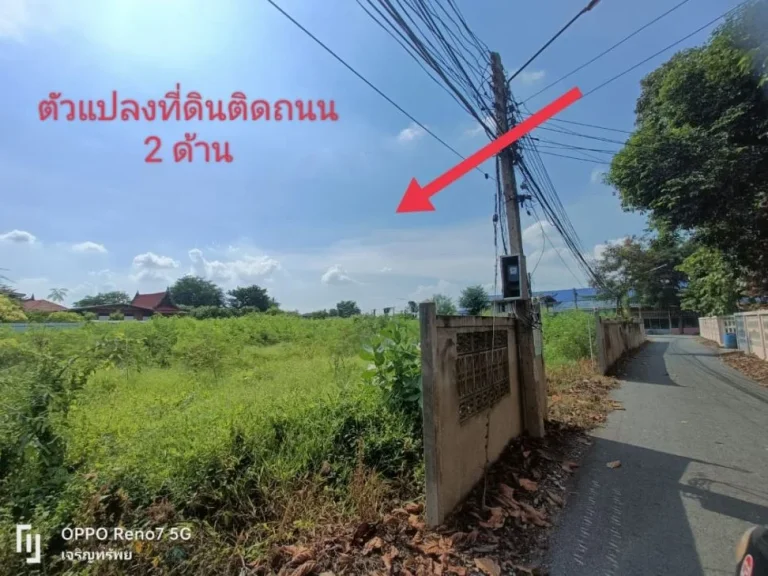 ขายด่วนร้อนเงิน ที่ดินตัวเมืองอ่างทอง 1-2-54 ไร่ ห่างจากตลาด