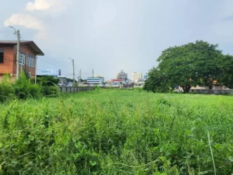 ที่ดิน 3 ไร่ ติดแม่น้ำเจ้าพระยา ติดถนนสาธารณะเมืองนนทบุรี