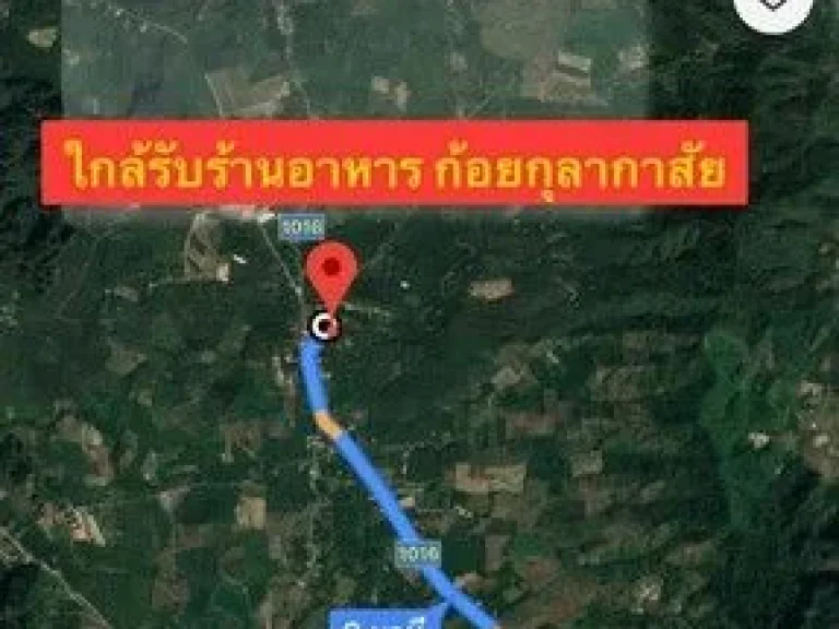 ขายที่ดิน กระบี่ เนื้อที่ 3 ไร่ 2 งาน 80 ตรว อำเภอเมือง