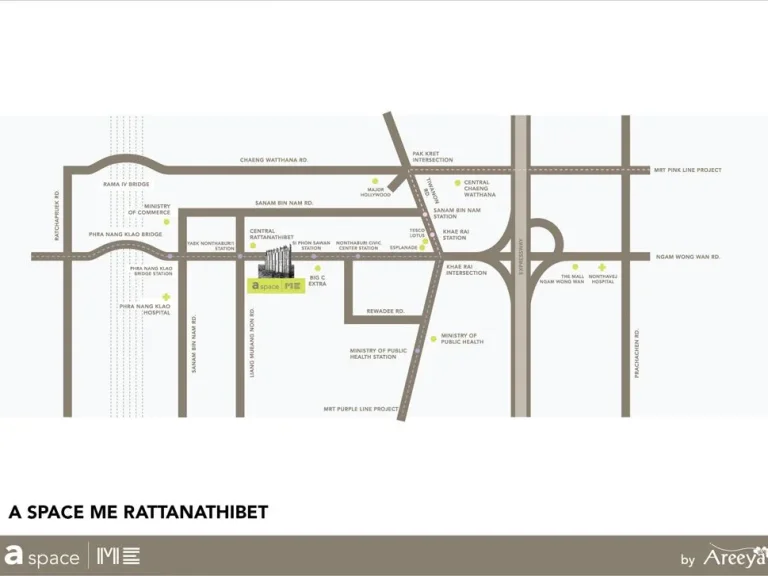 ขายคอนโด เอ สเปซ มี รัตนาธิเบศร์ 25 ตรม ตรงข้ามเซ็นทรัล ใกล้