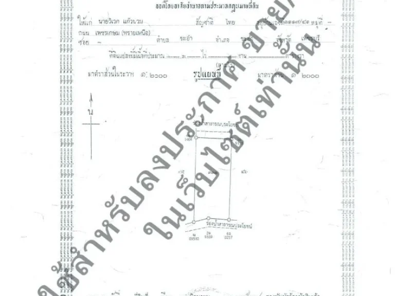 ให้เช่า ที่ดินเปล่า 3 ไร่ ชะอำ เพชรบุรี ถเพชรเกษม S03-1323