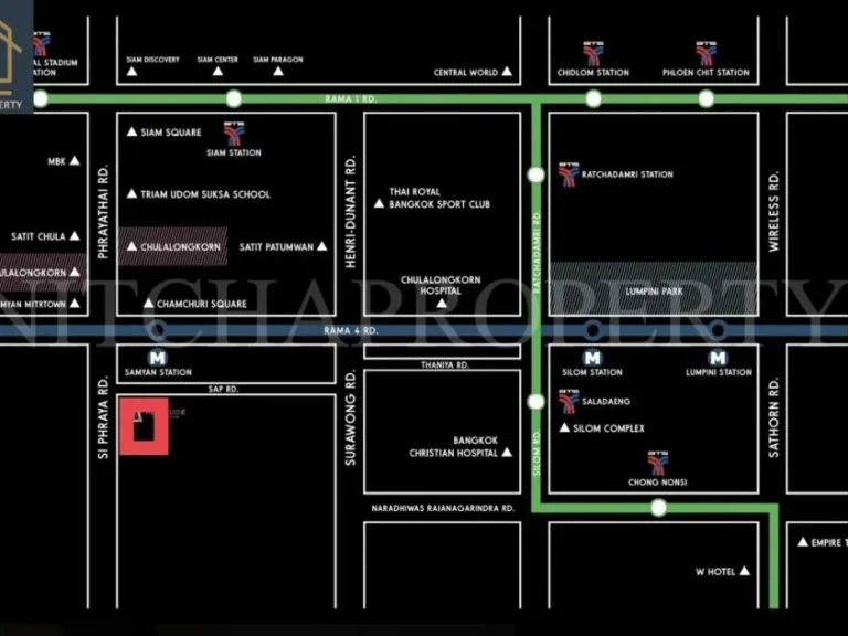 คอนโด อัลติจูด สามย่าน-สีลม Altitude Samyan-Silom