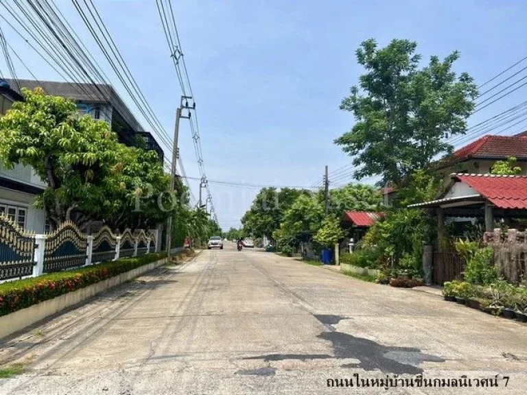 ขายที่ดินถมแล้ว ซอยพระยาสุเรนทร์ 33 หมู่บ้านชื่นกมลนิเวศน์ 7