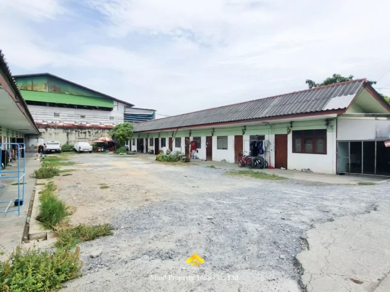 ที่ดินพร้อมห้องแถว ซอยคลองบางไทร วัดลาดปลาดุก บางใหญ่ นนทบุรี