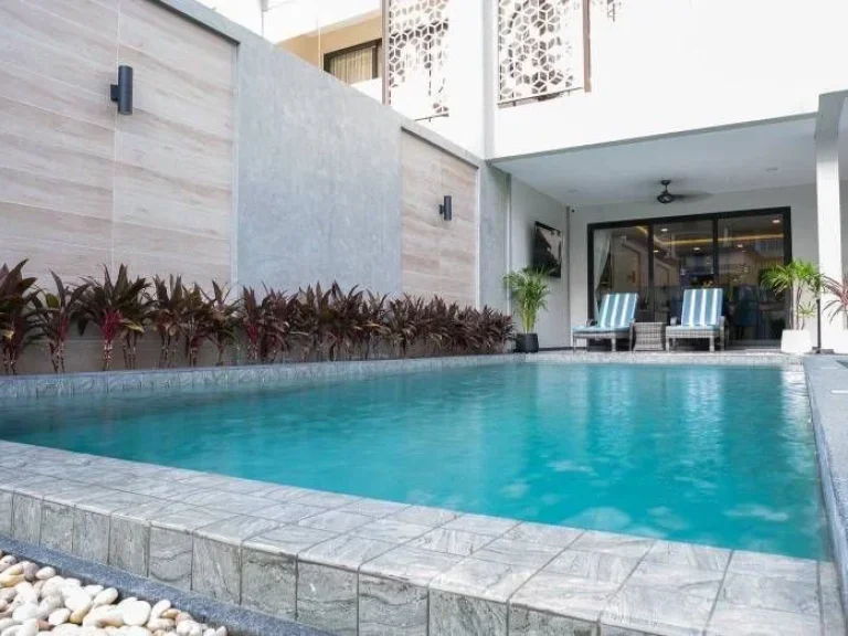 ให้เช่าบ้านพูลวิลล่าเปิดใหม่ หาดจอมเทียน Saya Pool Villas on